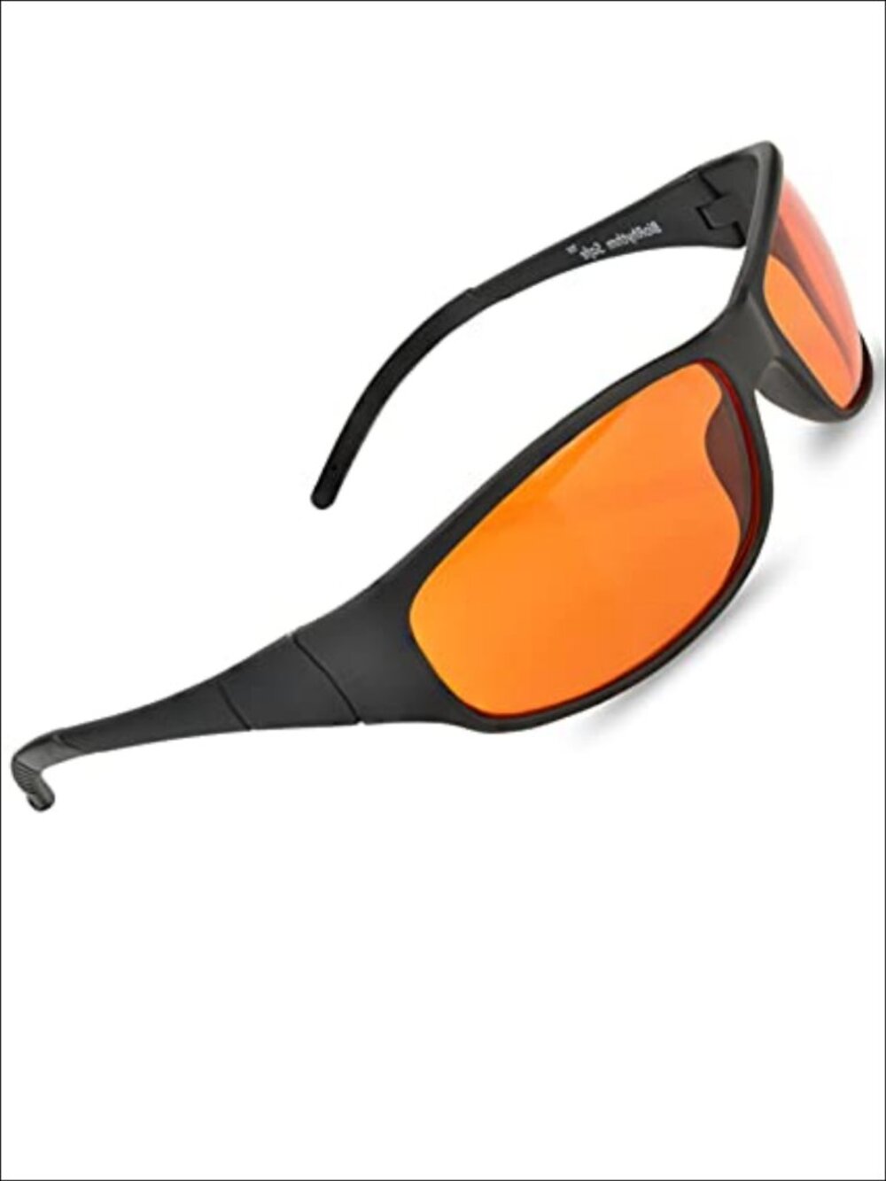 Amber Blue Light Blocking Glasses for Sleep TR90 Wraparound